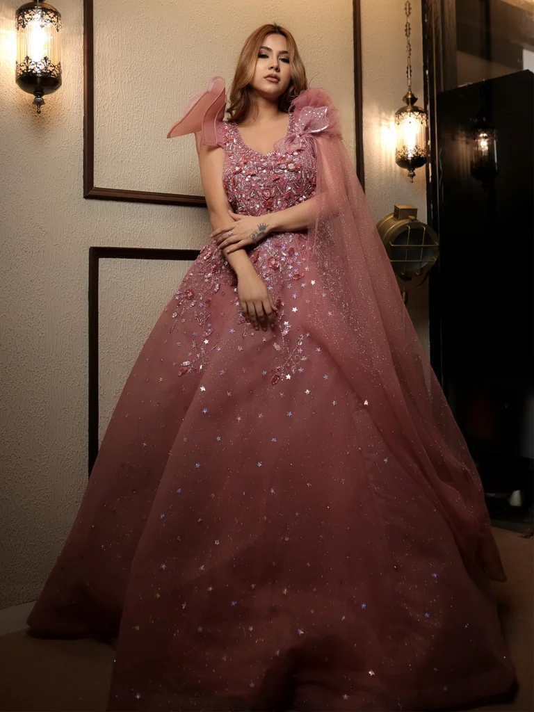 custom party wear gowns for women